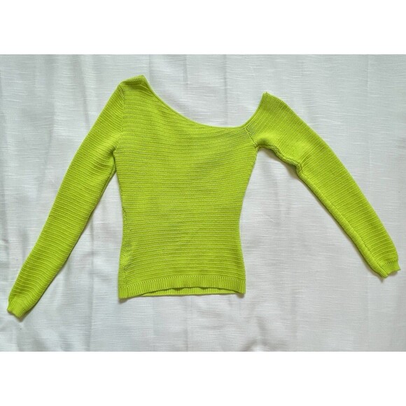 Ronny Kobo Flay Cut-Out Crochet Knit Top Sz Sm New W\O Tag - Picture 9 of 11